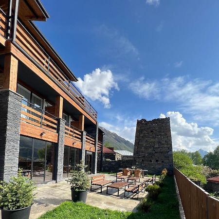 Capra Hotel Kazbegi Exterior foto