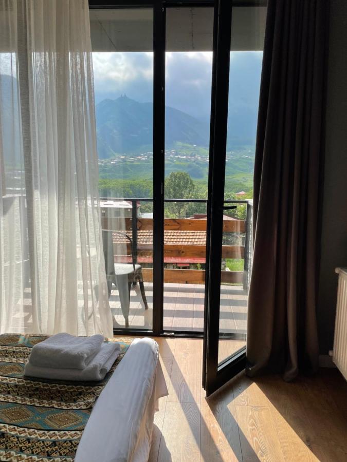 Capra Hotel Kazbegi Exterior foto